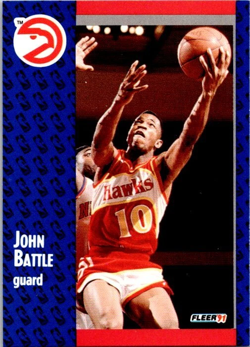 1991 Fleer #1 John Battle NearMint/Mint