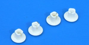 Kenmore Refrigerator 79574025411 Crisper Drawer Base Mounting Plastic Nuts - Picture 1 of 3