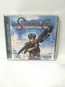 Septerra Core PC Game Disk Manual Legacy of the Creator Prophecy Has Come - Picture 1 of 3