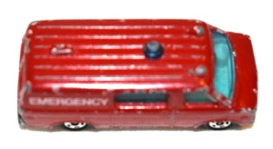 Tomica 1977 Red Chevrolet Chevy Van No. F722 1:76 scale - Picture 1 of 7