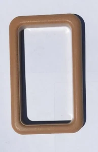 *ONE* VOLVO 240 interior door handle trim frame beige color NEW 1360969 *ONE* - Picture 1 of 2