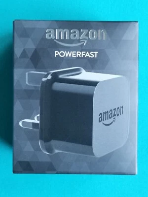 🆕 SEALED - AMAZON POWERFAST USB CHARGER 5V 1.8A 9W FOR FIRE AND KINDLE DEVICES. - Image 1 of 4