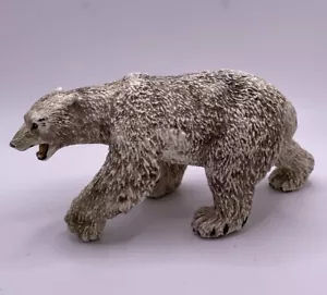 Vintage 1990 Safari LTD Eisbär Spielzeug Figur - Bild 1 von 6