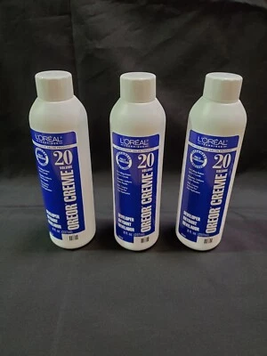 L'Oreal Oreor Crema Desarrollador - 20 Volumen 8 OZ (Paquete de 3) Foto 1 de 2