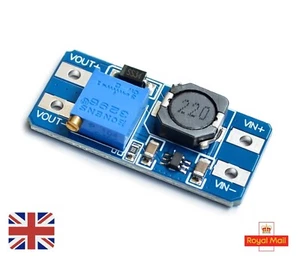 MT3608 Adjustable Boost Converter 2A Step-Up Voltage Regulator 2V-24V - Picture 1 of 5