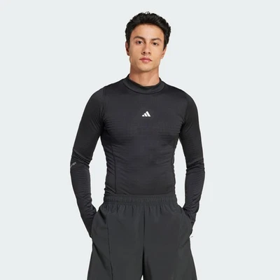 adidas men Techfit COLD.RDY Training Long Sleeve Tee - Image 1 of 4