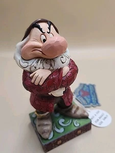 Jim Shore Disney Traditions Snow White and Seven Dwarfs Grumpy 4013983  - Picture 1 of 6