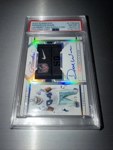 Etichetta lavanderia Demarcus Ware impeccabile 2023 firma PSA 8/10 3/3 Dallas Cowboys - Foto 1 di 2
