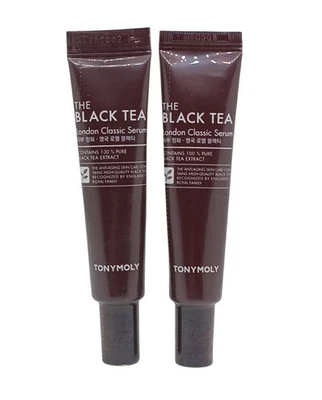 Tony Moly The Black Tea London Classic Serum Anti Aging Skincare 2X 10ml - Image 1 of 3