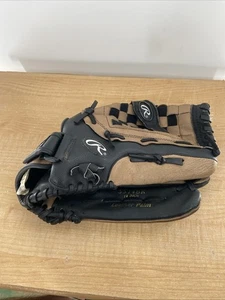 Guanto da softball Rawlings unisex 14" passo lento tiro destro, adulto - nero/abbronzato, 14 - Foto 1 di 8