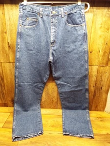 Pantalones de mezclilla azul calce relajado Wrangler Rugged Wear para hombre talla 38x32 - Imagen 1 de 5