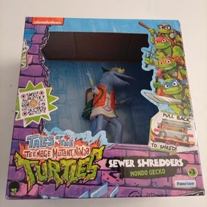 Teenage Mutant Ninja Turtles Mondo Gecko Sewer Shredder Pullback Skateboard Spielzeug - Bild 1 von 7