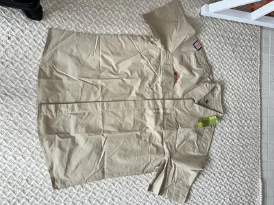 New Old Stock Boy Scouts Of America Mens 2XL Official Uniform Shirt  NWT - Image 1 of 4
