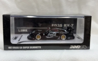 1/64 NUEVO Inno64 Mazda RX-7 LB Super Silhouette Negro IN64-LBWK-RX7-01 Foto 1 de 3