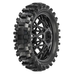 Pro-Line 1023010 Dunlop Geomax MX33 V2 Bead CR4 Rear Tire MTD Bullyspoke Black: - Picture 1 of 1