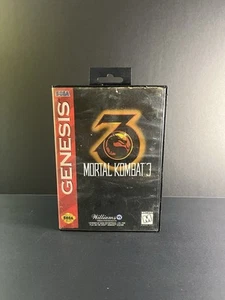 Mortal Kombat 3 (Sega Genesis, 1995) - Tested, Case & Cartridge - Picture 1 of 9