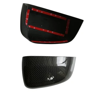 1Pair Carbon Fiber ABS Vehicle Rear Mirror Cover For Jeep Grand Cherokee 2017 C - Picture 1 of 11