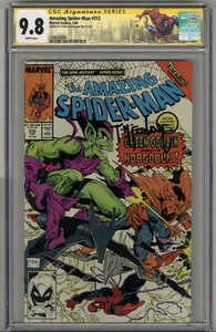 AMAZING SPIDER-MAN #312 CGC 9.8 SS SIGNED TODD McFARLANE BOLD SIGNATURE LOW POP - Picture 1 of 4