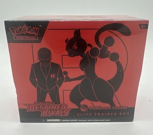 Pokemon TCG Destined Rivals Pokemon Center Elite Trainer Box ETB Sealed New - Afbeelding 1 van 6