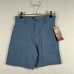 Levis Big Boys Relaxed Performance Cargo Nylon Shorts Blue Size 10 Reg NWT - Picture 1 of 9