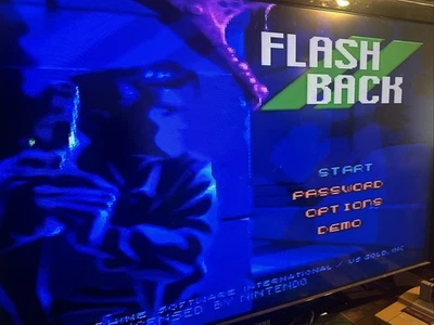 Flashback: The Quest for Identity (Super Nintendo Entertainment System, 1993) Te - Image 1 of 4