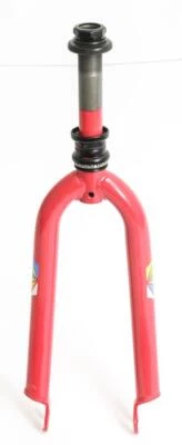Steel 1" Kid's Youth 20" Girls Threaded Bike Fork Pink New Take Off - Image 1 of 4