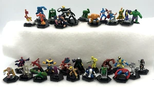Marvel Heroes Battle Dice Konvolut 32 Mini Figuren NUR mit Sammlerdose 1991 - Bild 1 von 24