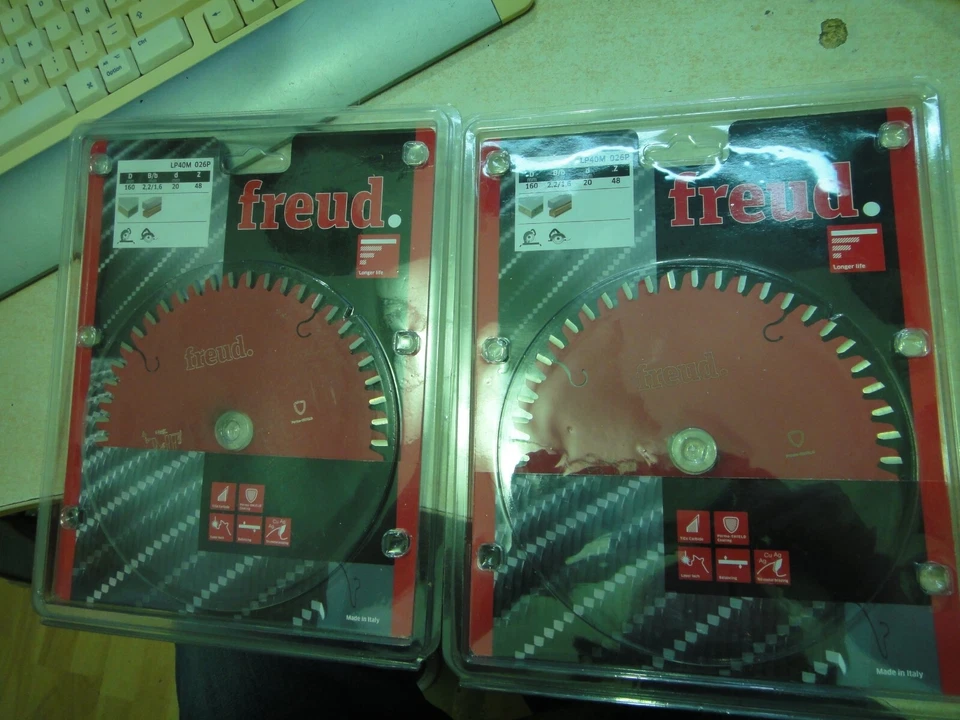 freud LP40M 026P DISCOS lote de 2 nuevos precintados España - Imagen 1 de 4