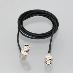 Cavo da BNC a BNC a gomito per ultrasuoni Olympus Krautkramer SONATEST RG174 6~33FT - Foto 1 di 6