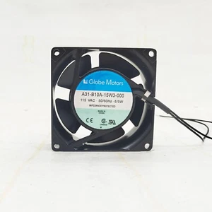 1 PCS Globe Motors Fan A31-B10A-15W3-000 AC115V 8025 8CM cabinet cooling fan - Picture 1 of 4