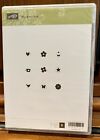 Stampin' Up Itty Bitty Bits Paper Punches (3) Plus Matching Cling Mount Set Of 9