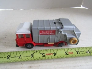 VINTAGE CORGI TRUCK GARBAGE REVOPAK REFUSE COLLECTOR METAL TOY 6 INCH - Picture 1 of 5