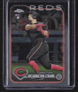 Christian Encarnación-Strand Reds 2024 Topps paquete cromado novato fresco #65 - Imagen 1 de 2