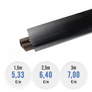 ABSCHLUSSLEISTE 23mm Winkelleisten Tischplatte Arbeitsplatte GR5 - Bild 1 von 23