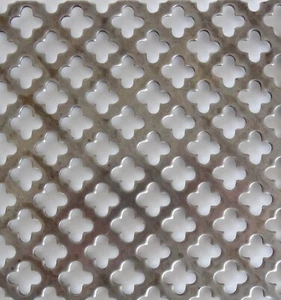 Lochblech,Sternlochung,Blech,Stahl,W 10 mm,S 1 mm,500x500mm,35,60 Euro/ Stk. - Bild 1 von 1