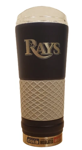 Tampa Bay Rays  Powder Coated Draft Tumbler 24oz Cover