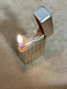 Vintage ST DUPONT Lighter Ligne 1 Gold Plated Large - Picture 1 of 11