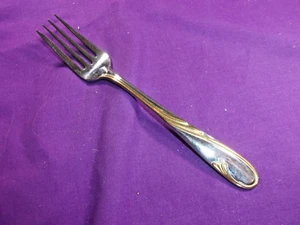 GORHAM GOLDEN SWIRL SALATGABEL 6 1/8" EDELSTAHL SEHR GUTER ZUSTAND JAPAN MEHRERE - Bild 1 von 3