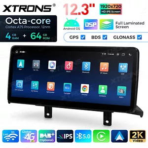 12.3" Android 14 4G 64GB Car Stereo GPS Radio Head Unit For BMW F20 F21 F23 NBT - Picture 1 of 21