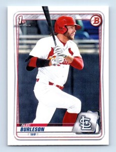 2020 Bowman Draft Alec Burleson St. Louis Cardinals #BD-45