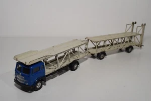 B7 1:43 MERCURY FIAT 682 CAMION RIMORCHIO AUTO PORTAPACCHI BISCARA BLU GRIGIO... - Foto 1 di 14