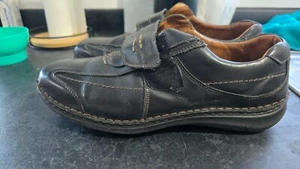 Josef Seibel Alec Mens Extra Wide Fit Casual Shoes UK 9 Black - Picture 1 of 5