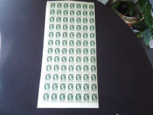 1963 5D  Australian  royal visit Queen Elizabeth II sheet  84 Stamps MUH - Bild 1 von 2