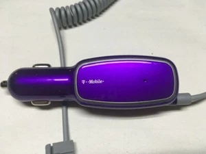 T-Mobile Micro USB Car Charger black 03479 or purple 04987 - Picture 1 of 7