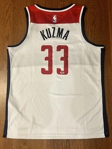 Kyle Kuzma Signed Washington Wizards Jersey PSA/DNA COA - Picture 1 of 3