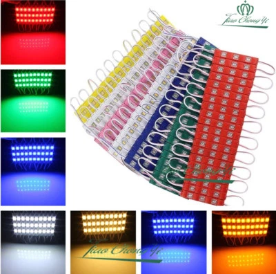 5630 3LED SMD Module Injection Waterproof LED Strip Light Sign Storefront DC 12V - Image 1 of 4