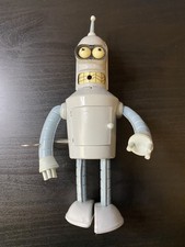 Futurama Bender Robot Action Wind Up Tin Toy 2000