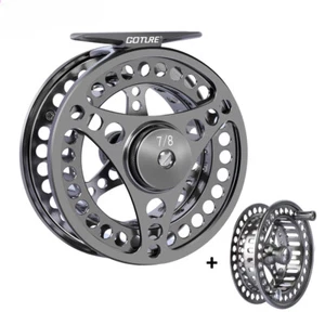 Fly Fishing Reels Large Arbor Fly Reel 2+1BB 1:1 For Trout Pike Carp Fishing New - Picture 1 of 20