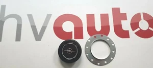 Opel Hupenknopf horn push button für Momo Sparco OMP Raid Luisi etc. Lenkrad - Bild 1 von 5
