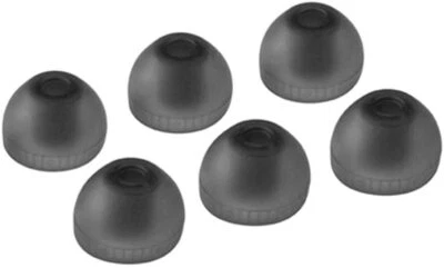 BLACK STORK 3 Paar Silikon Ersatz Ohrstöpsel Ohrpolster für Sony S M L